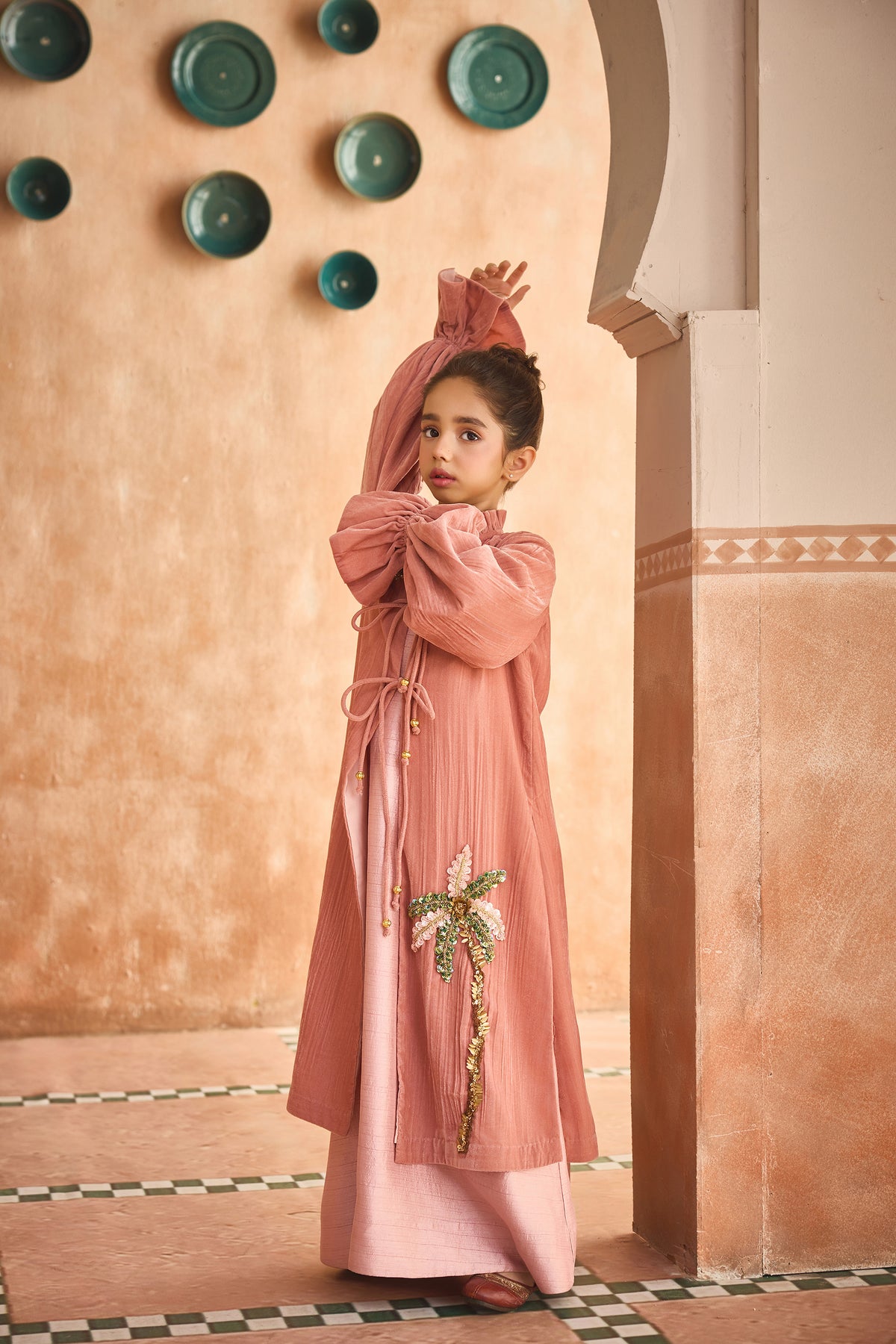 Pink Starlight Palm Jacket