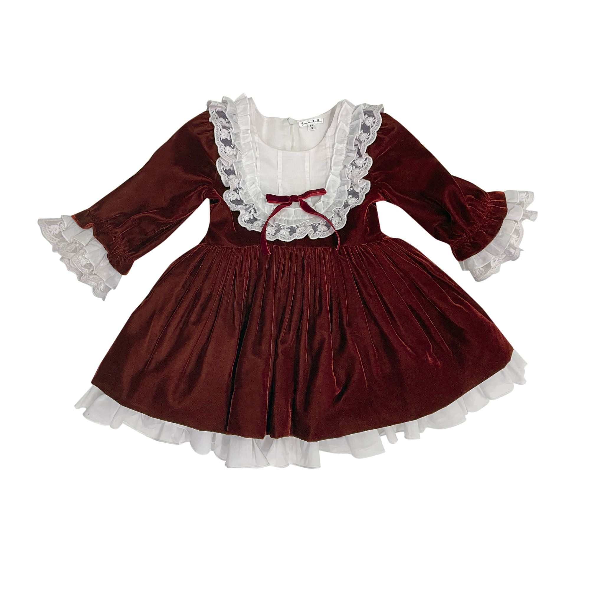 The Rudolph Dress (Maroon)