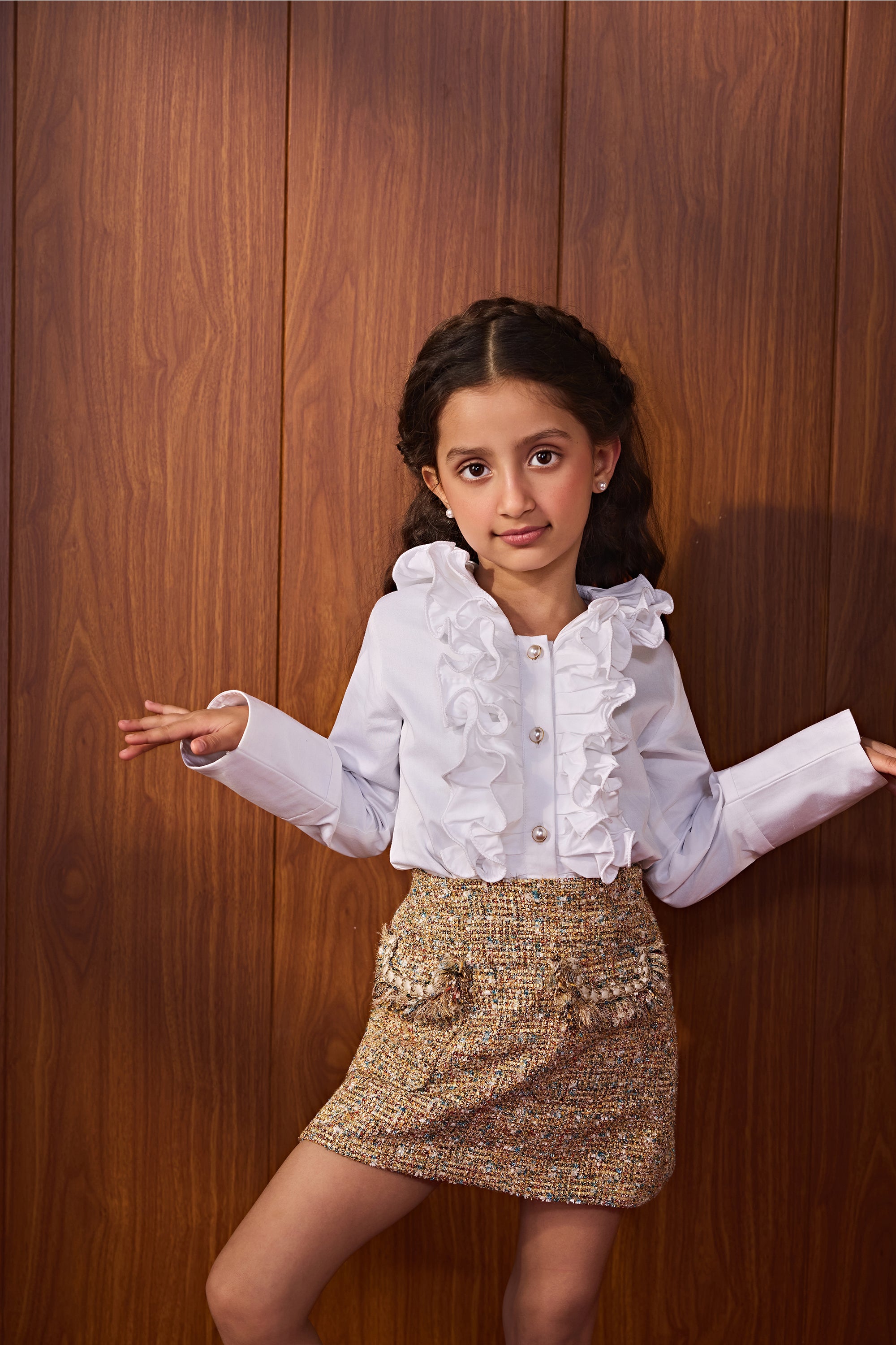 Sophie Ruffle Shirt