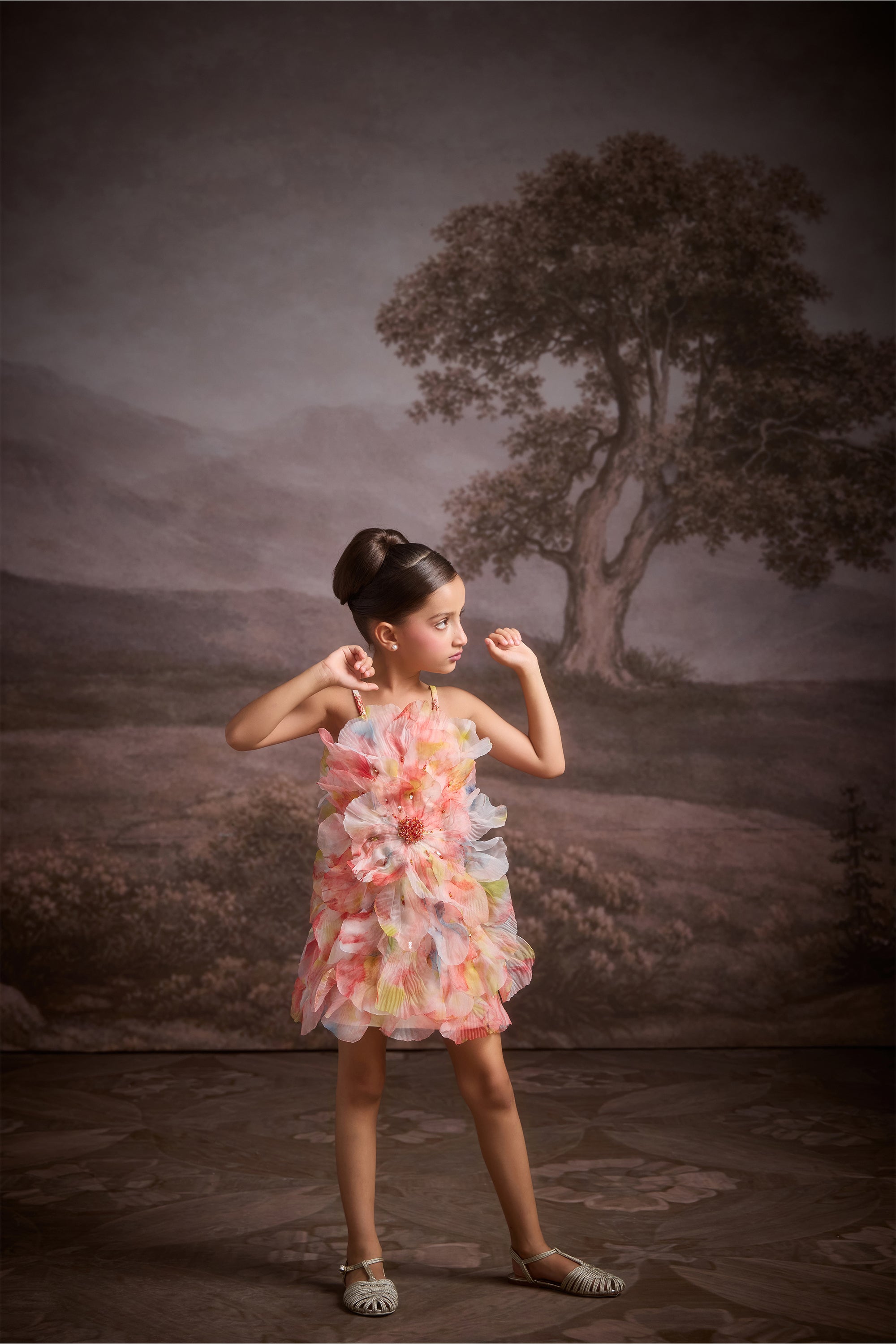 The Aquarelle Printed Dress