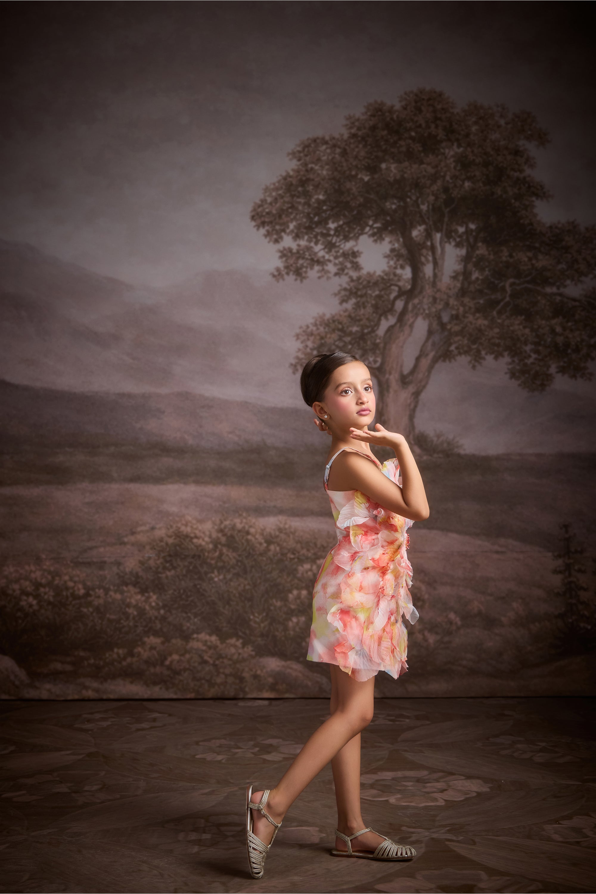 The Aquarelle Printed Dress