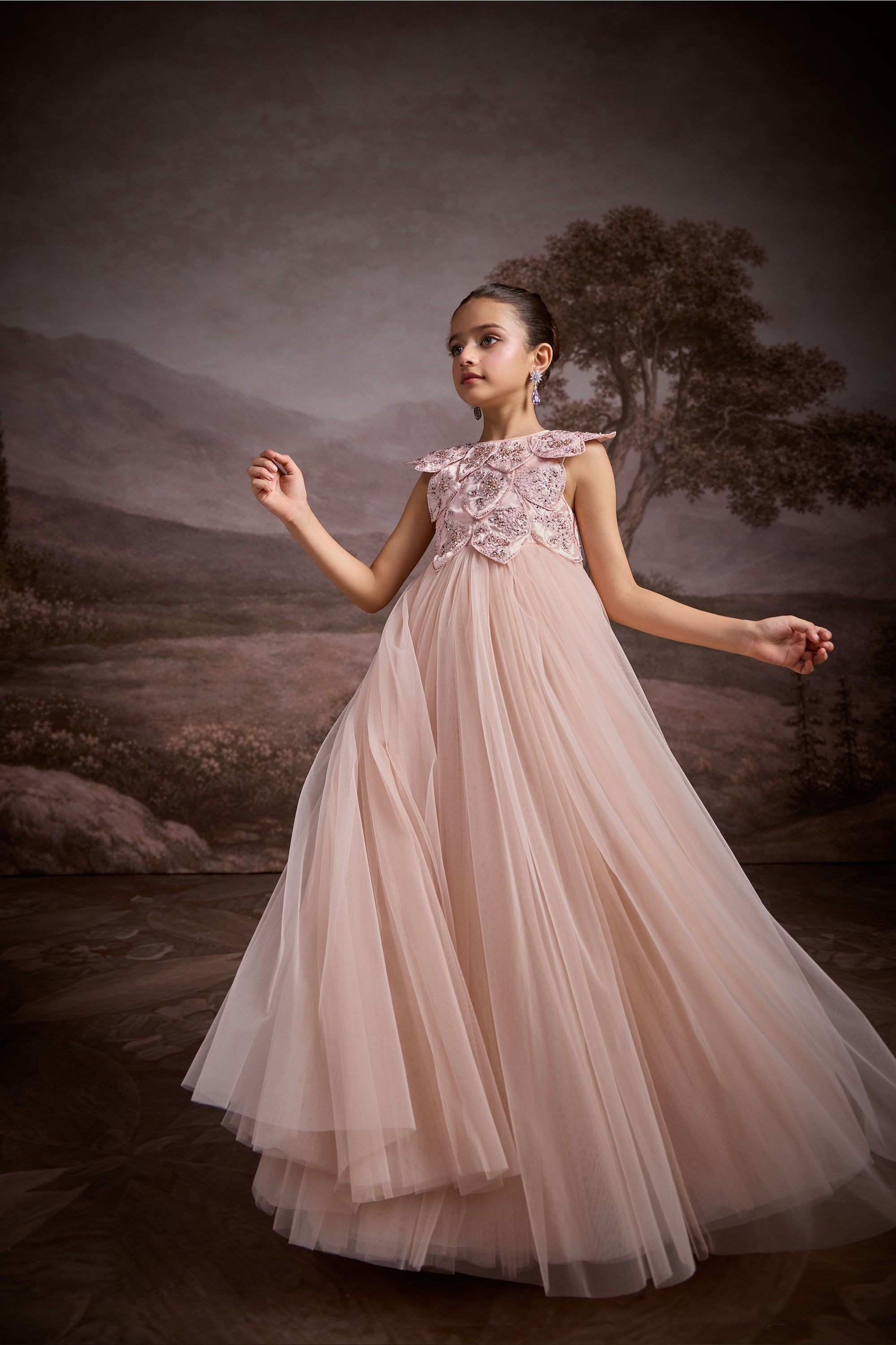 The Coriselle Petal Gown