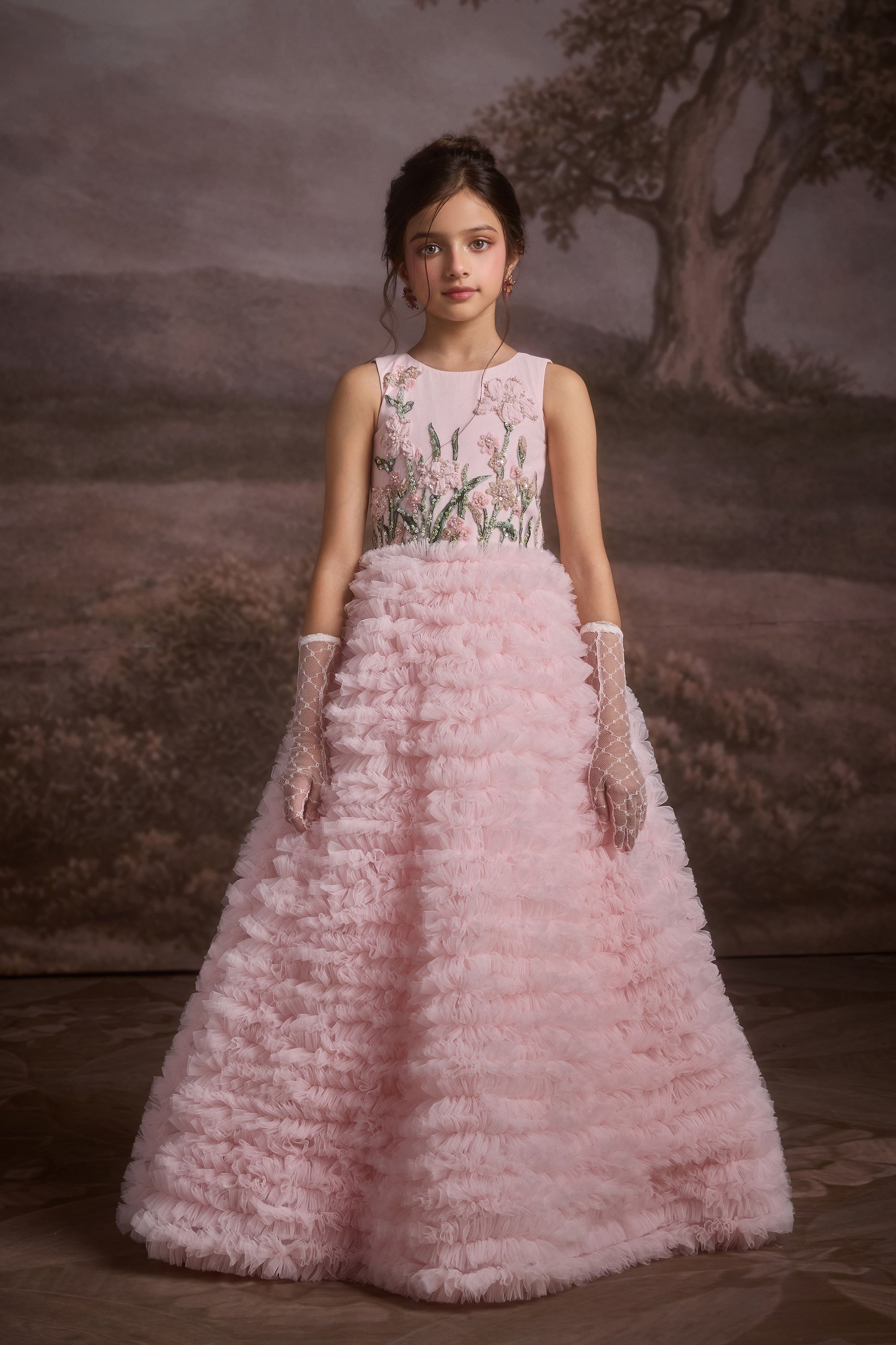The Florienne Pink Gown