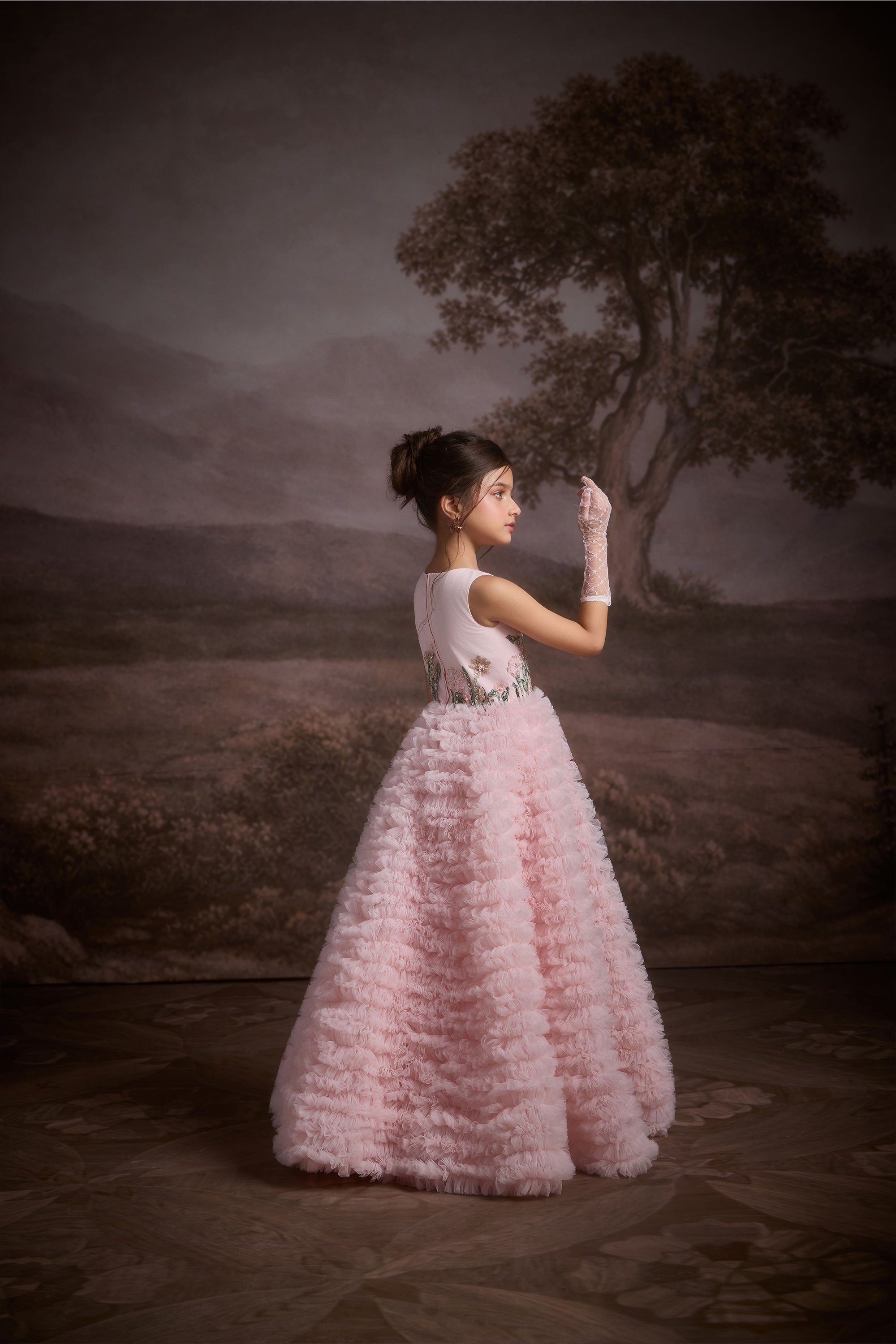 The Florienne Pink Gown