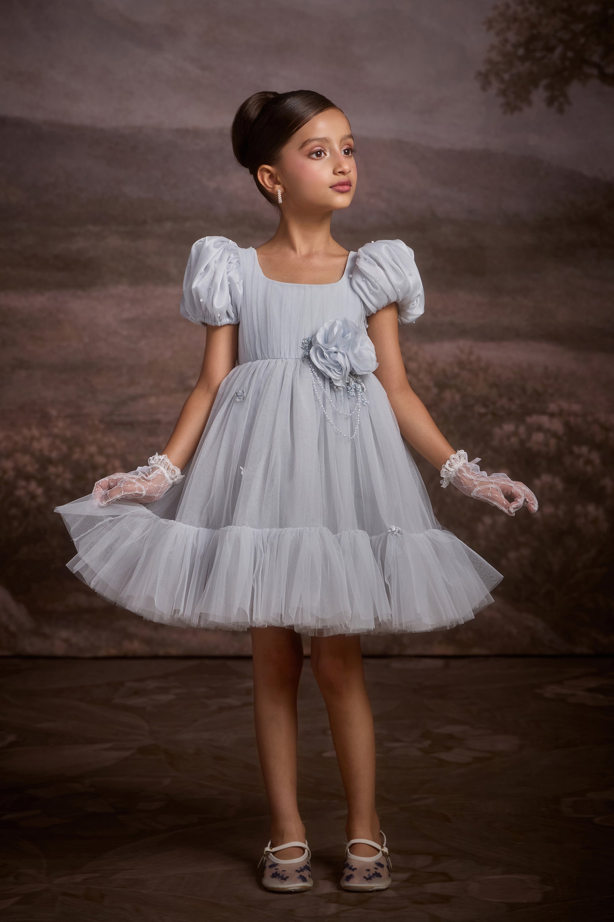 The Snowdrop Tulle Dress
