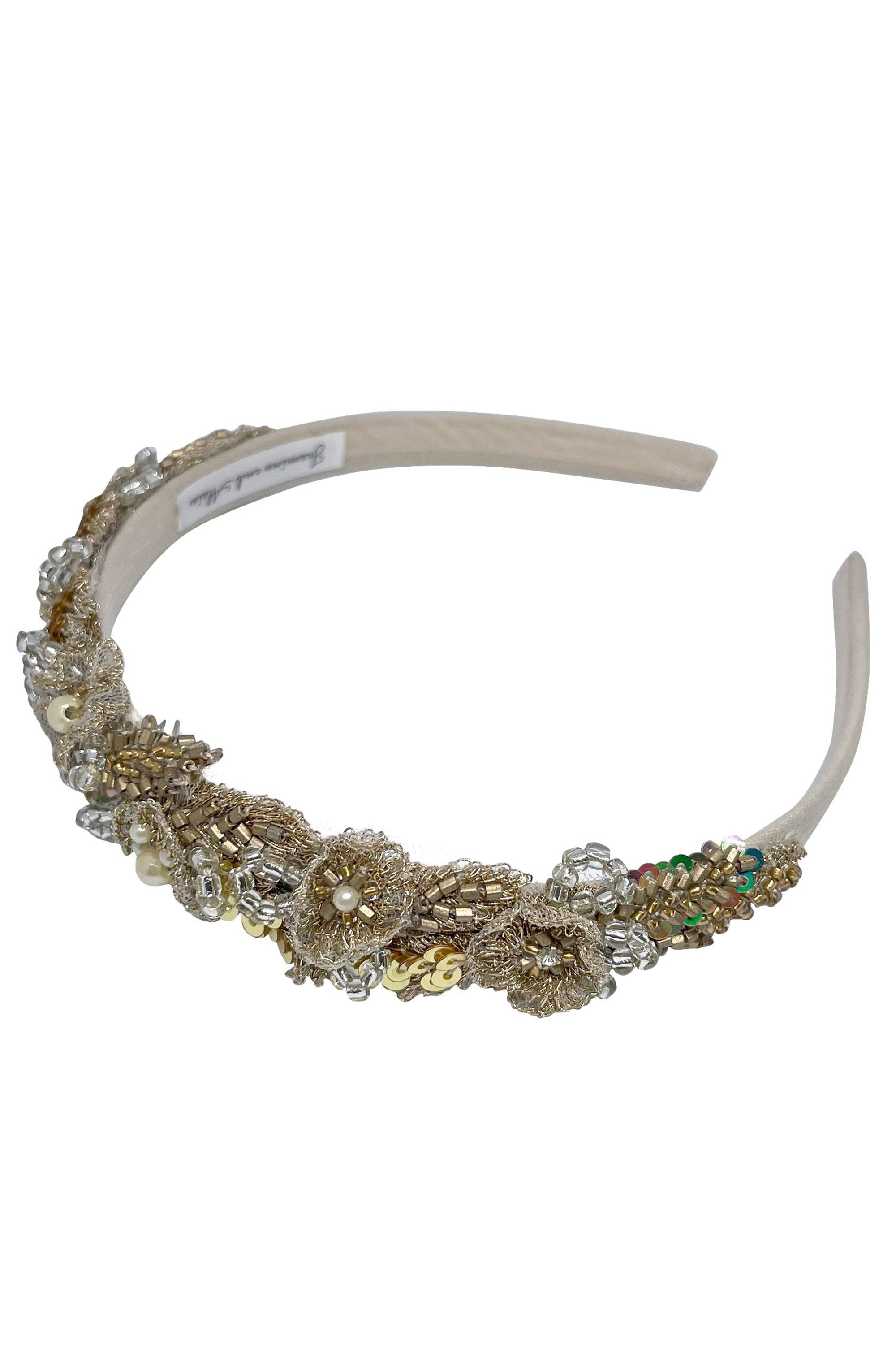 The Alaia Thin Hairband (Gold)