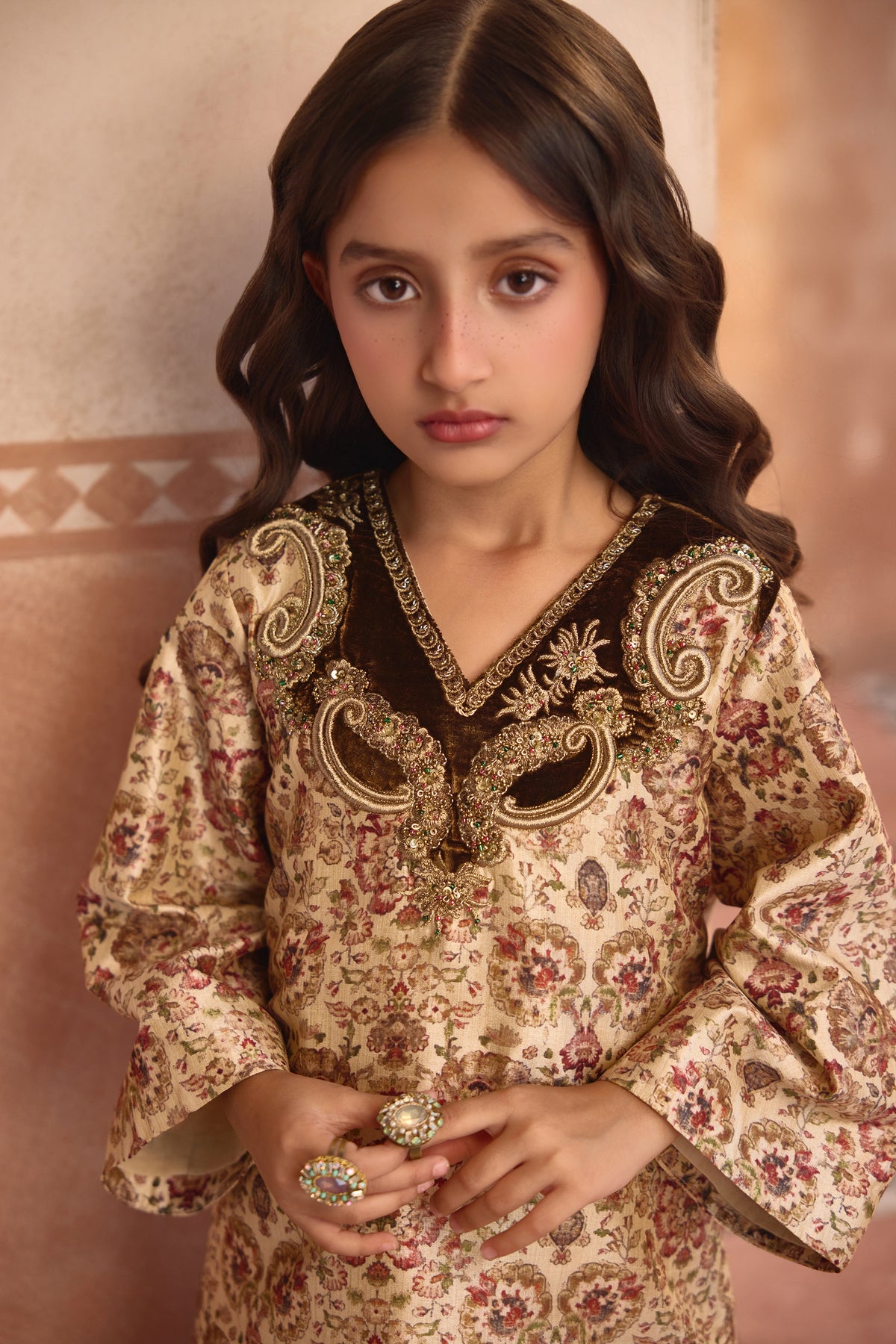 The Soraya Tunic & Velvet Skirt