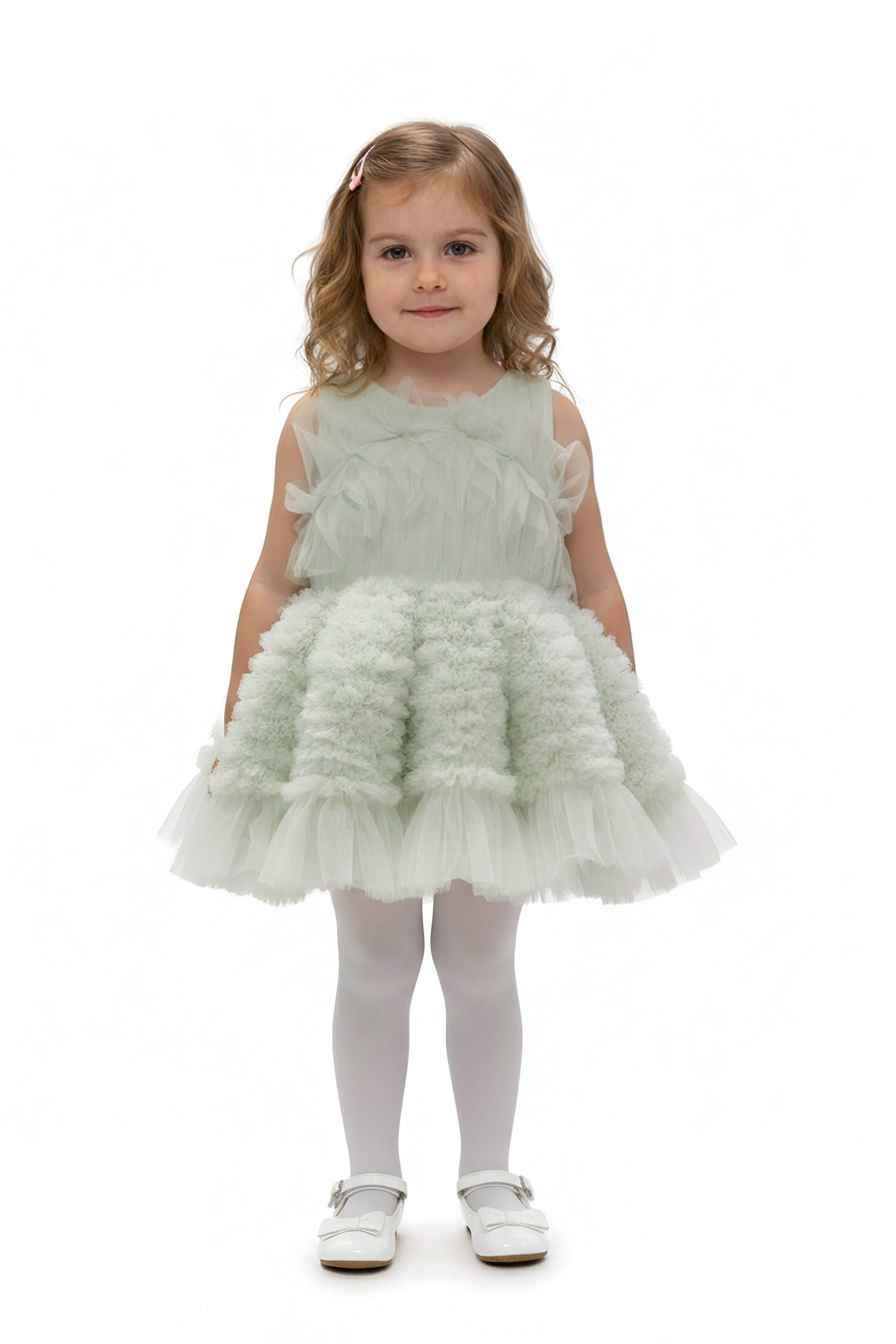 The Ariel Tulle Dress (Green)