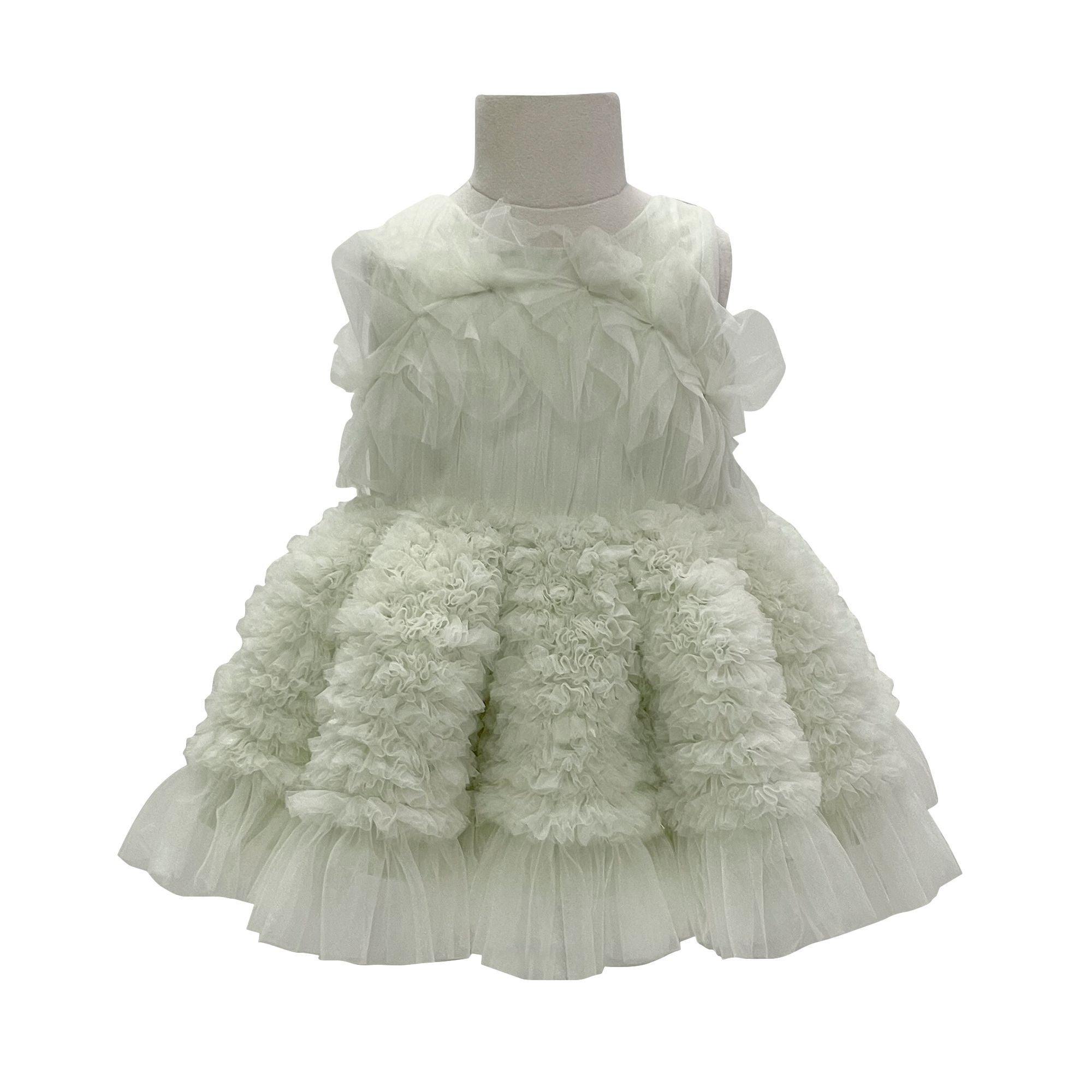 The Ariel Tulle Dress (Green)