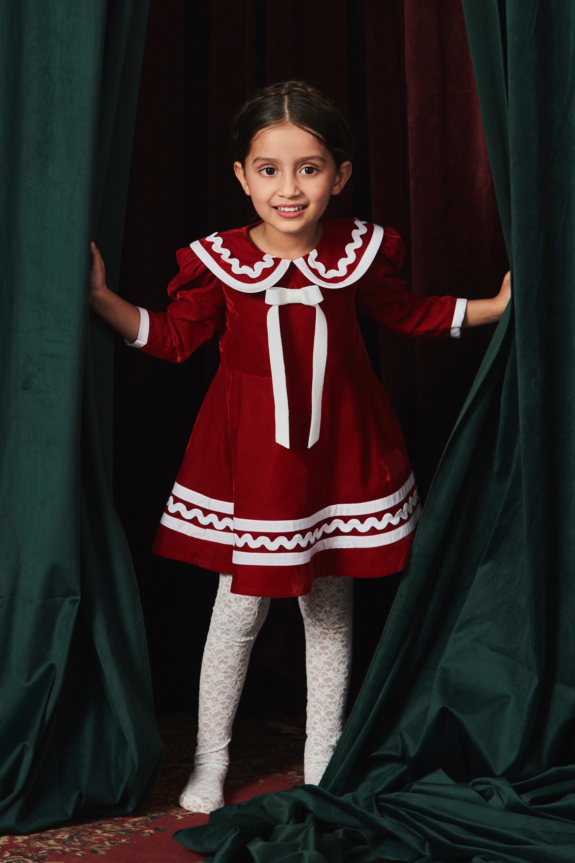 The Jamie Velvet Dress