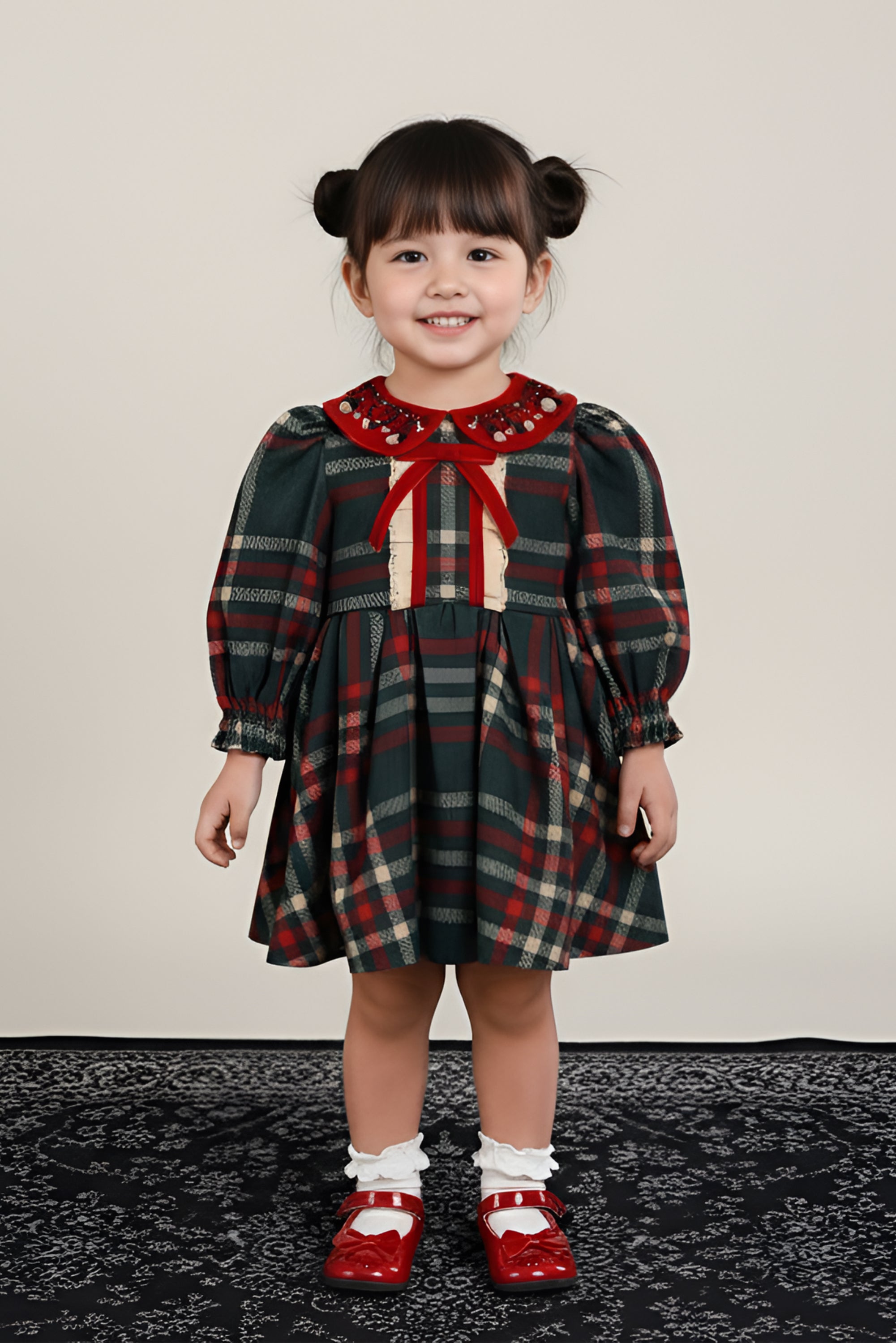 Victoria Plaid Dress