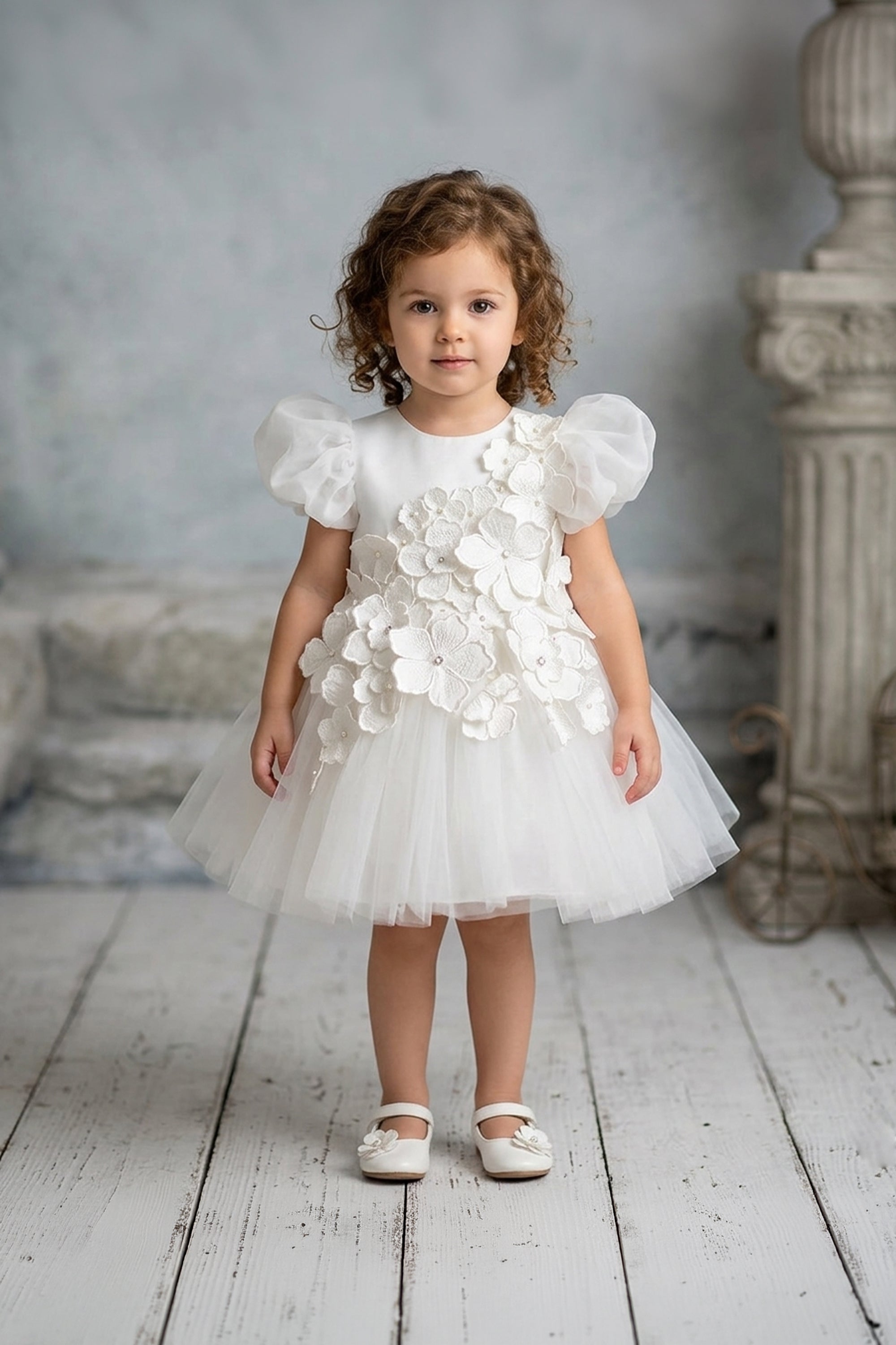 The Georgia Dress With Sleeves