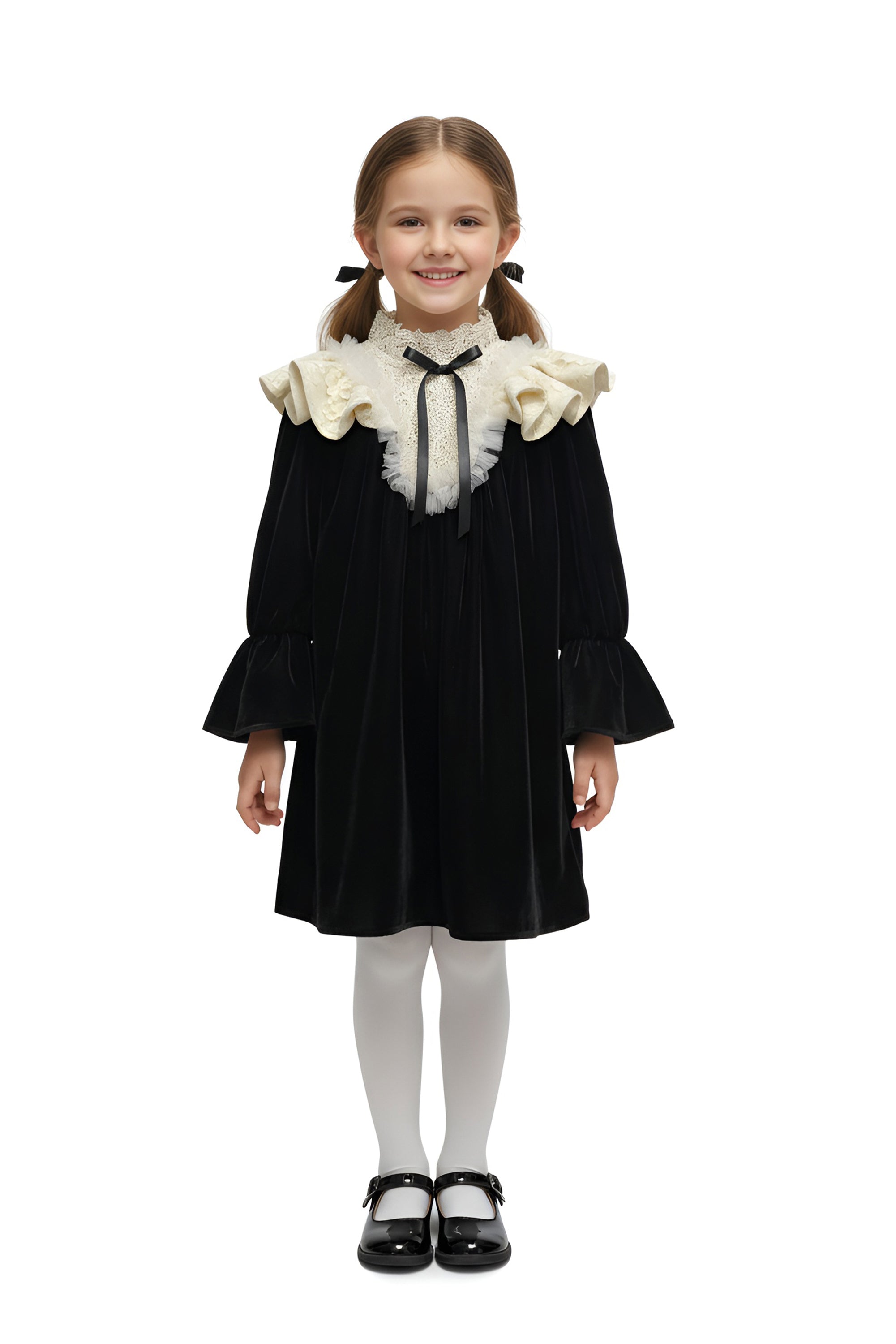 The Velvet Royalty Dress (Black)