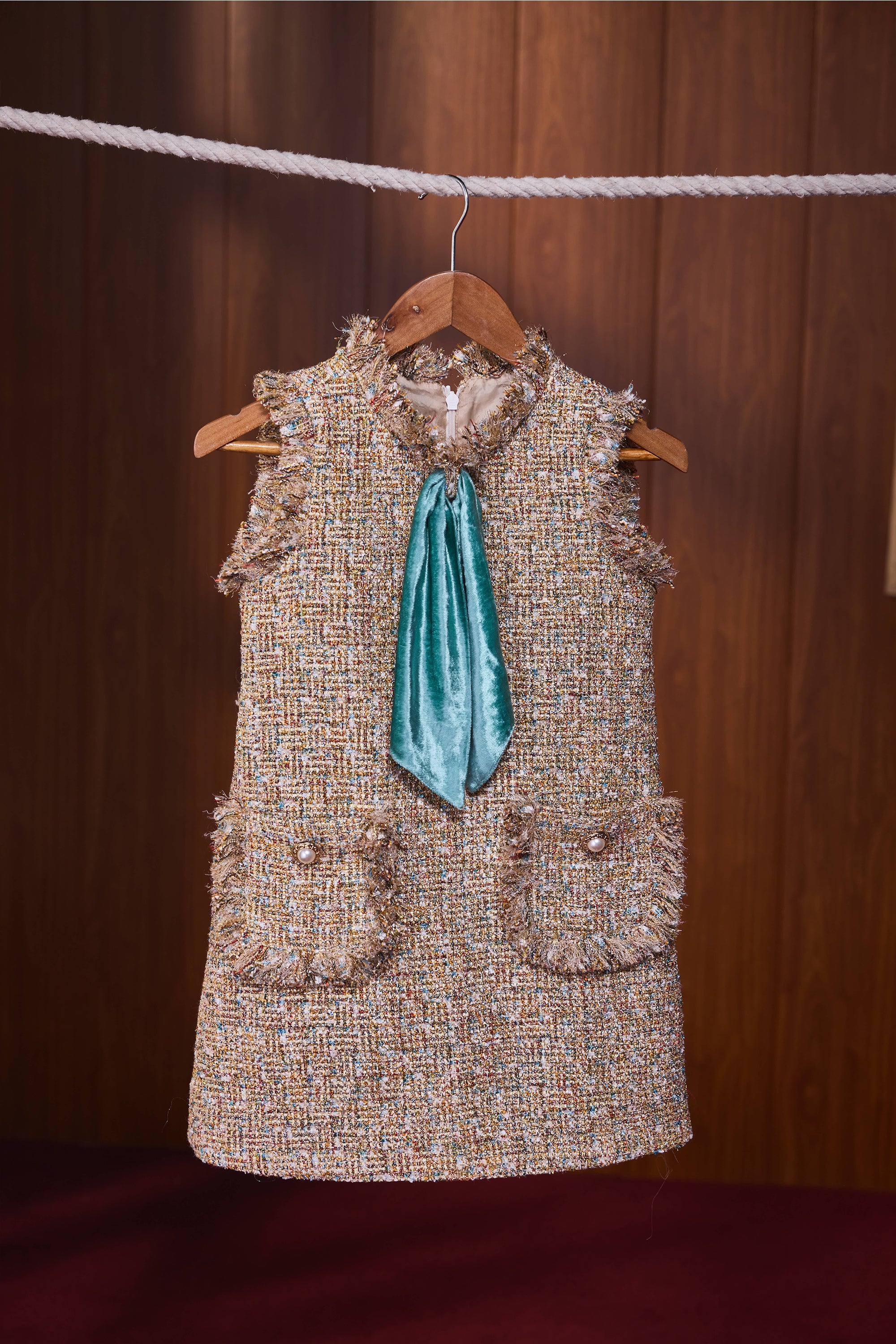 Frostine Tweed Dress