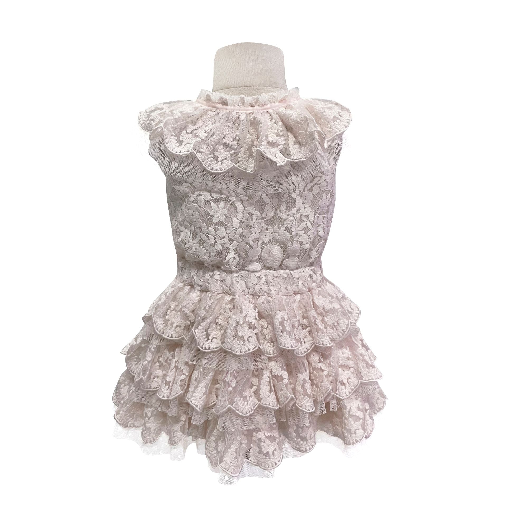 The Velvet Bow Alaia Dress (Pink)