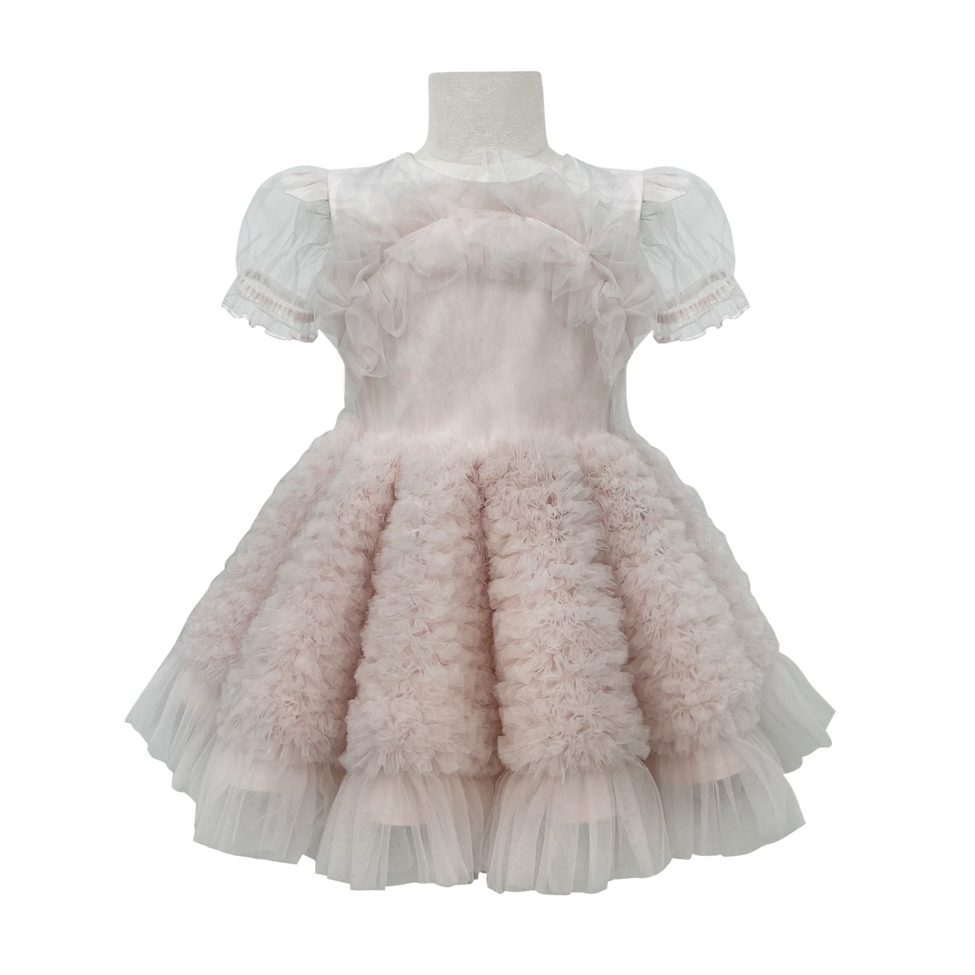 The Ariel Tulle Dress With Sleeves
