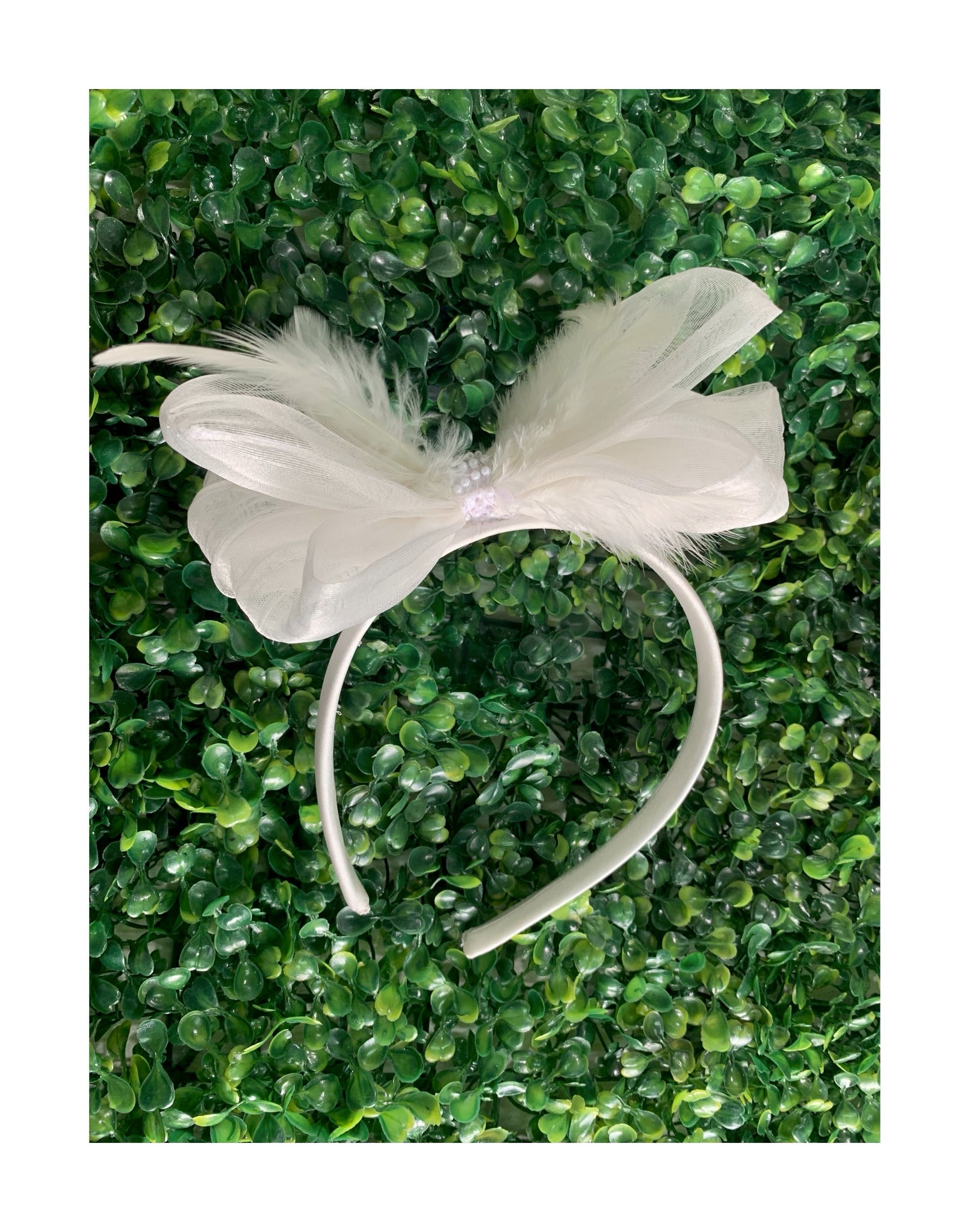 The Feather Bow Hairband