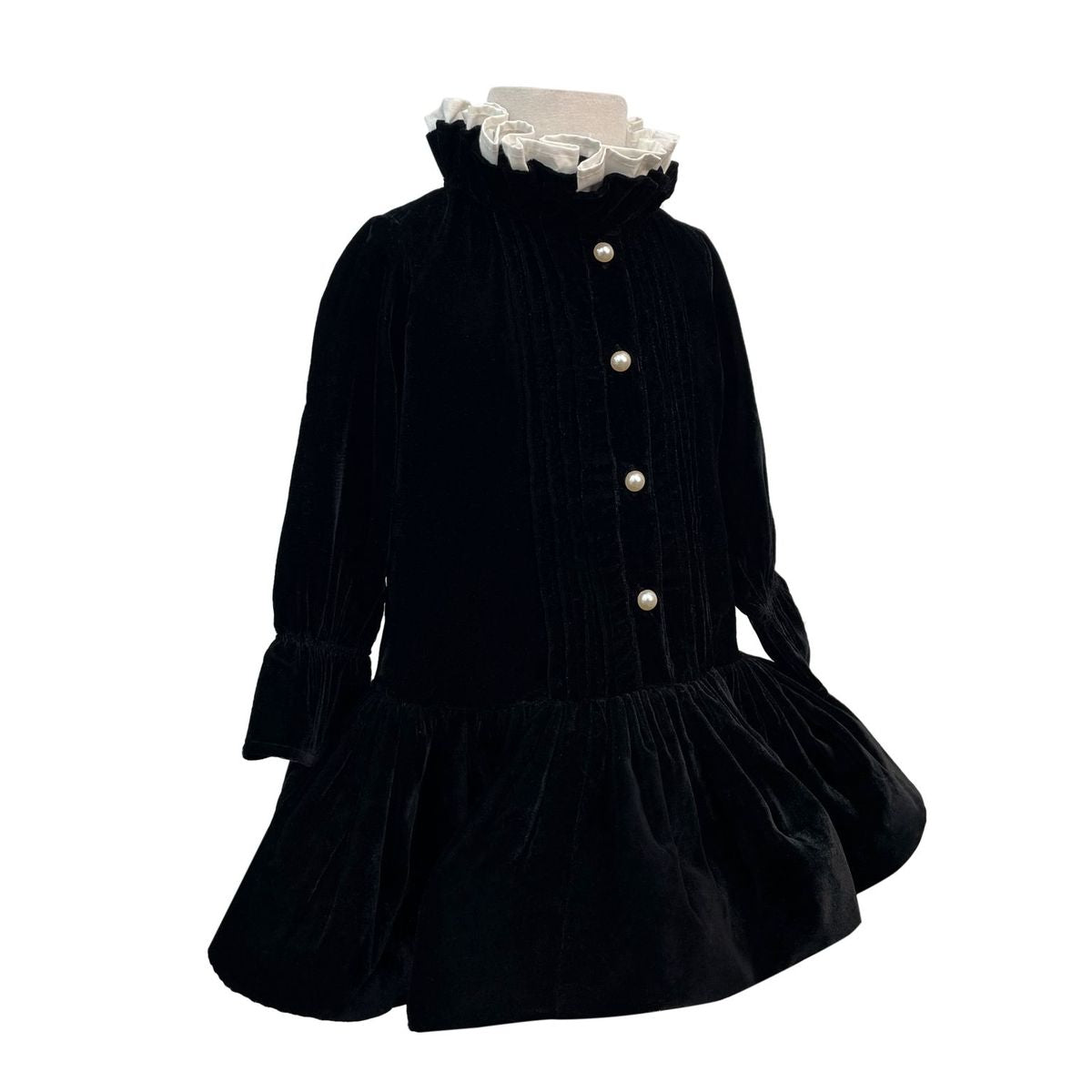 The Velvet Taylor Dress (Black)
